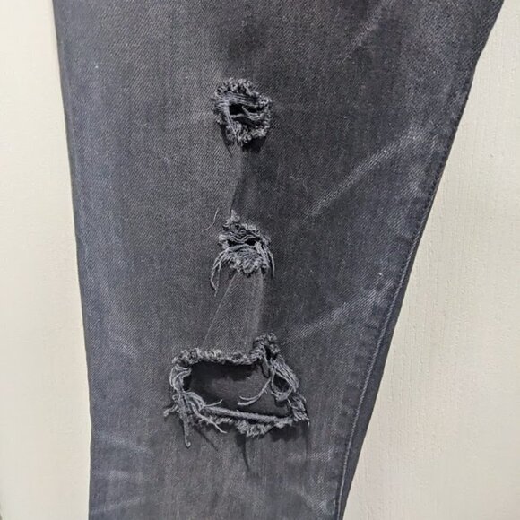 Current/elliott | The Skinny distressed jean in Night - Picture 10 of 12